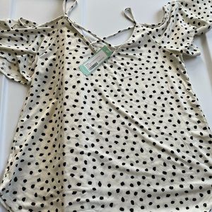 New with tags Stitch Fix off the shoulder M